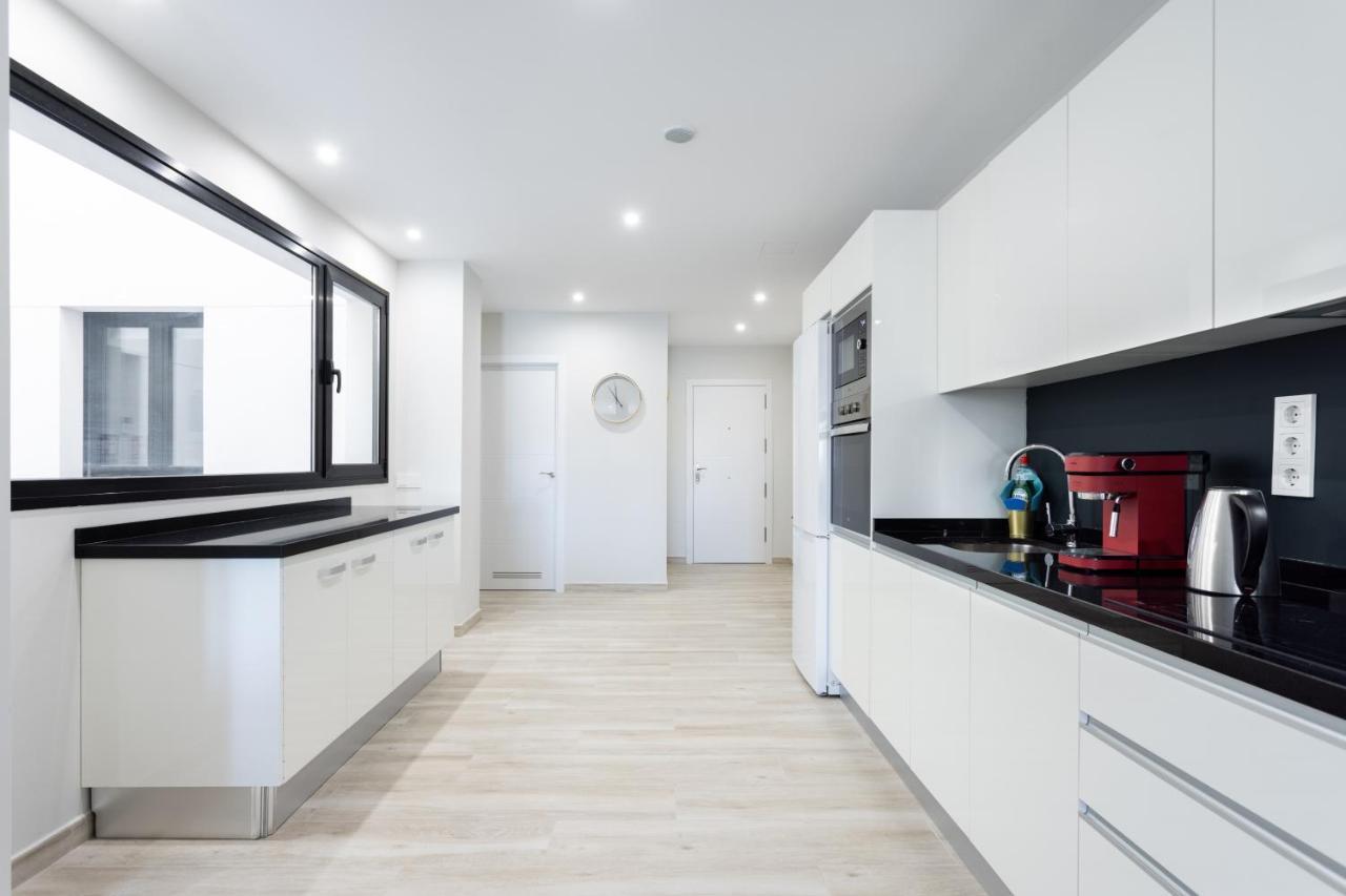 New 140M2 Loft-Style Flat At Town Heart, 3 Beaches Close Casa Leon El Médano Exterior foto